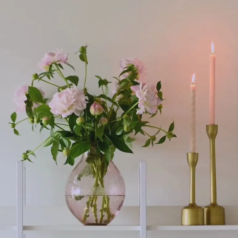 Assorted Black Candle Tapers 3-Pack