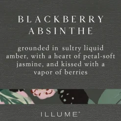 Blackberry Absinthe Boxed Glass Candle Refill