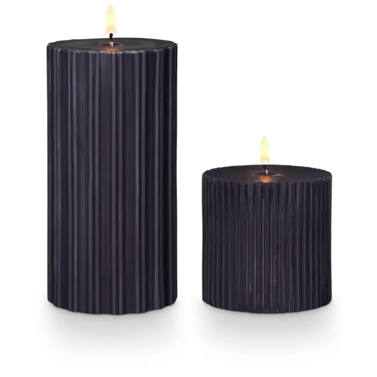 Blackberry Absinthe Small Fragranced Pillar Candle