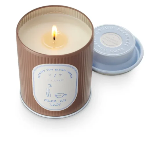 Cafe au Lait Petite Tin Candle