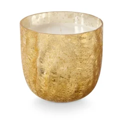 Cardamom Pomander Large Boxed Crackle Glass Candle