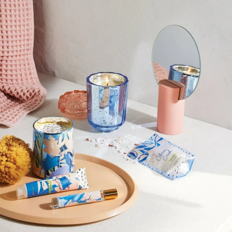 Citrus Crush Fleur Tin Candle