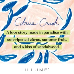 Citrus Crush Fleur Tin Candle