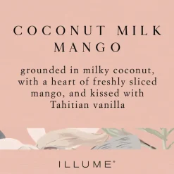 Coconut Milk Mango Boxed Glass Candle Refill