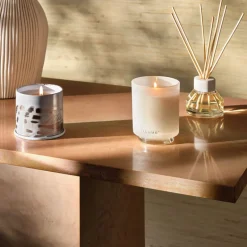 Driftwood Refillable Boxed Glass Candle