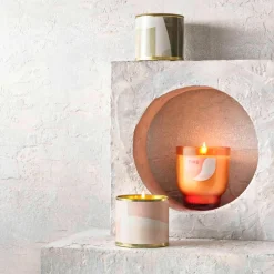 Fire Element Glass Candle