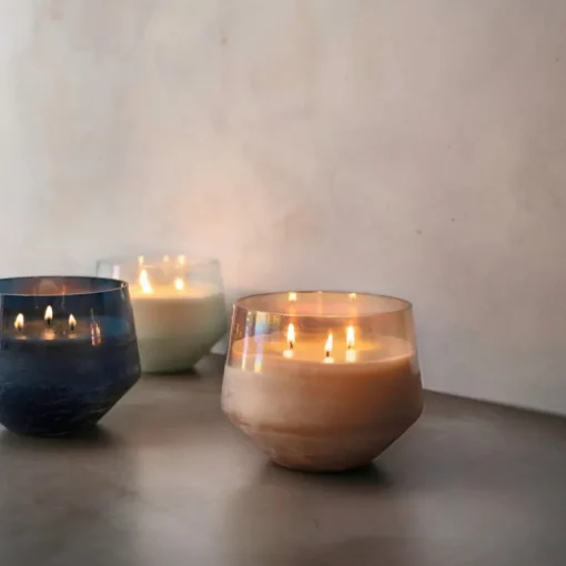 Fresh Sea Salt Large Baltic Glass Candle