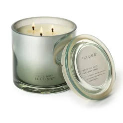 Fresh Sea Salt Statement Glass Candle