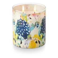 Gardenia Artist Glass Candle