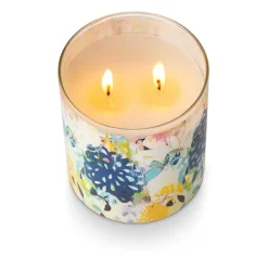 Gardenia Artist Glass Candle