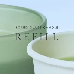Hidden Lake Boxed Glass Candle Refill