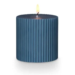 Hidden Lake Small Fragranced Pillar Candle