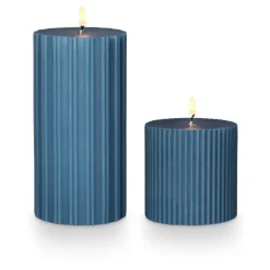 Hidden Lake Small Fragranced Pillar Candle