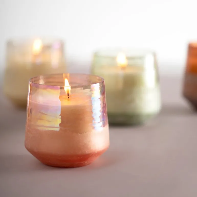 Hinoki Sage Baltic Glass Candle