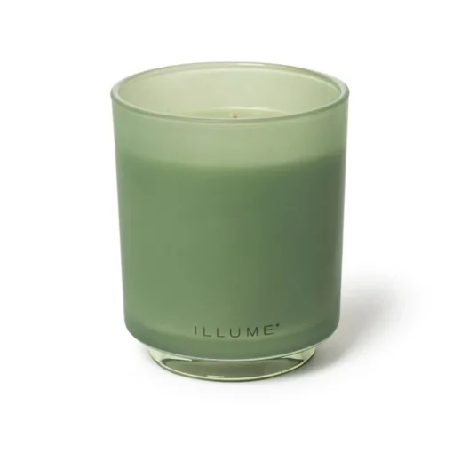 Hinoki Sage Boxed Glass Candle