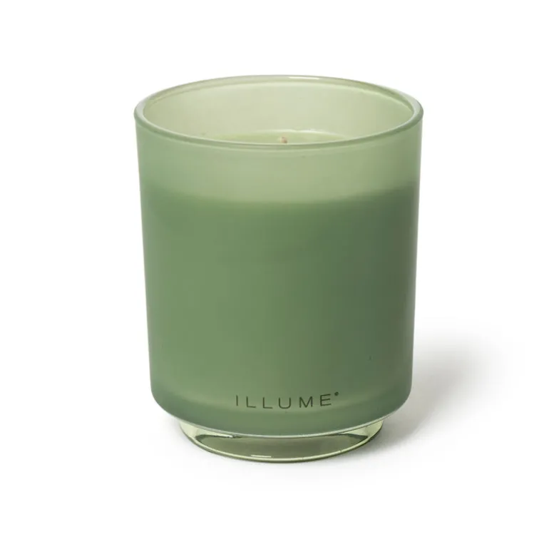 Hinoki Sage Boxed Glass Candle