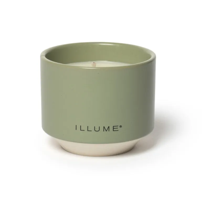 Hinoki Sage Matte Ceramic Candle