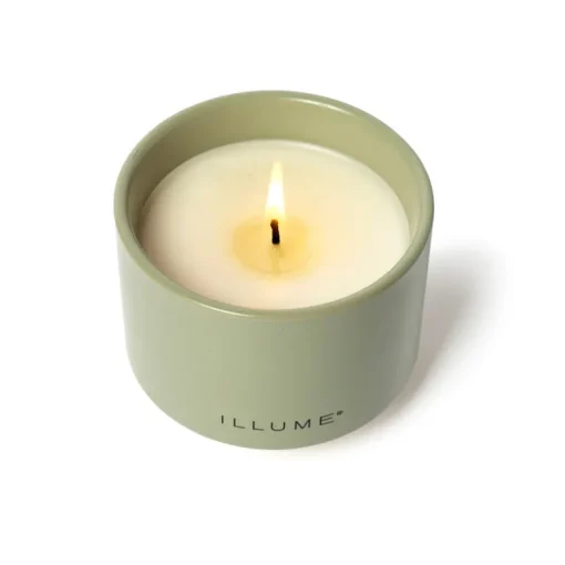 Hinoki Sage Matte Ceramic Candle