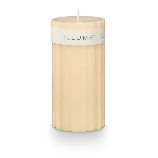 Isla Lily Medium Fragranced Pillar Candle