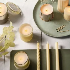 Isla Lily Medium Fragranced Pillar Candle