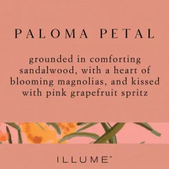 Paloma Petal Demi Vanity Tin Candle