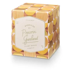 Popcorn Garland Boxed Glass Candle