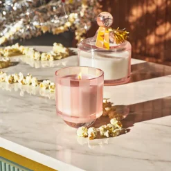 Popcorn Garland Boxed Glass Candle