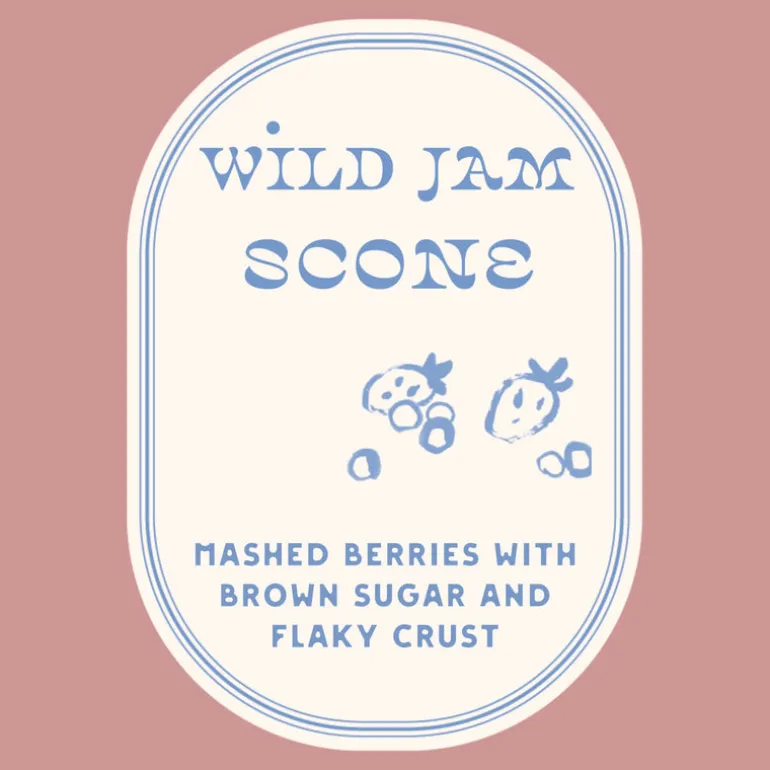 Wild Jam Scone Petite Tin Candle