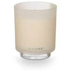 Winter White Refillable Boxed Glass Candle
