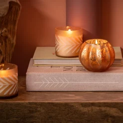 Woodfire Mercury Pumpkin Candle