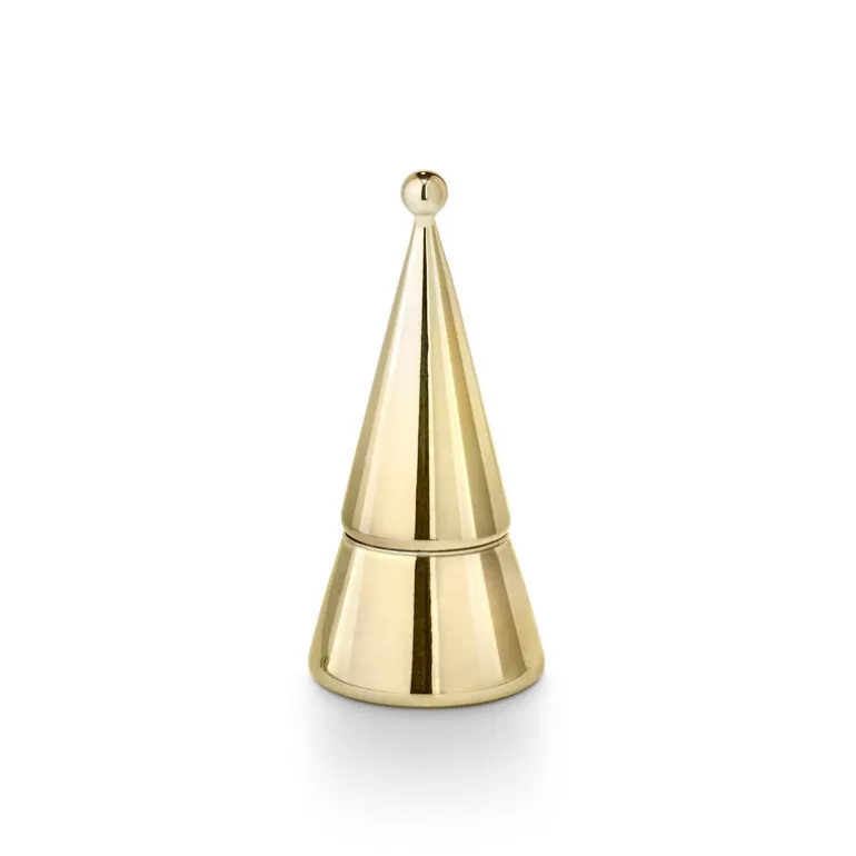 Woodfire Small High Shine Tree Candle